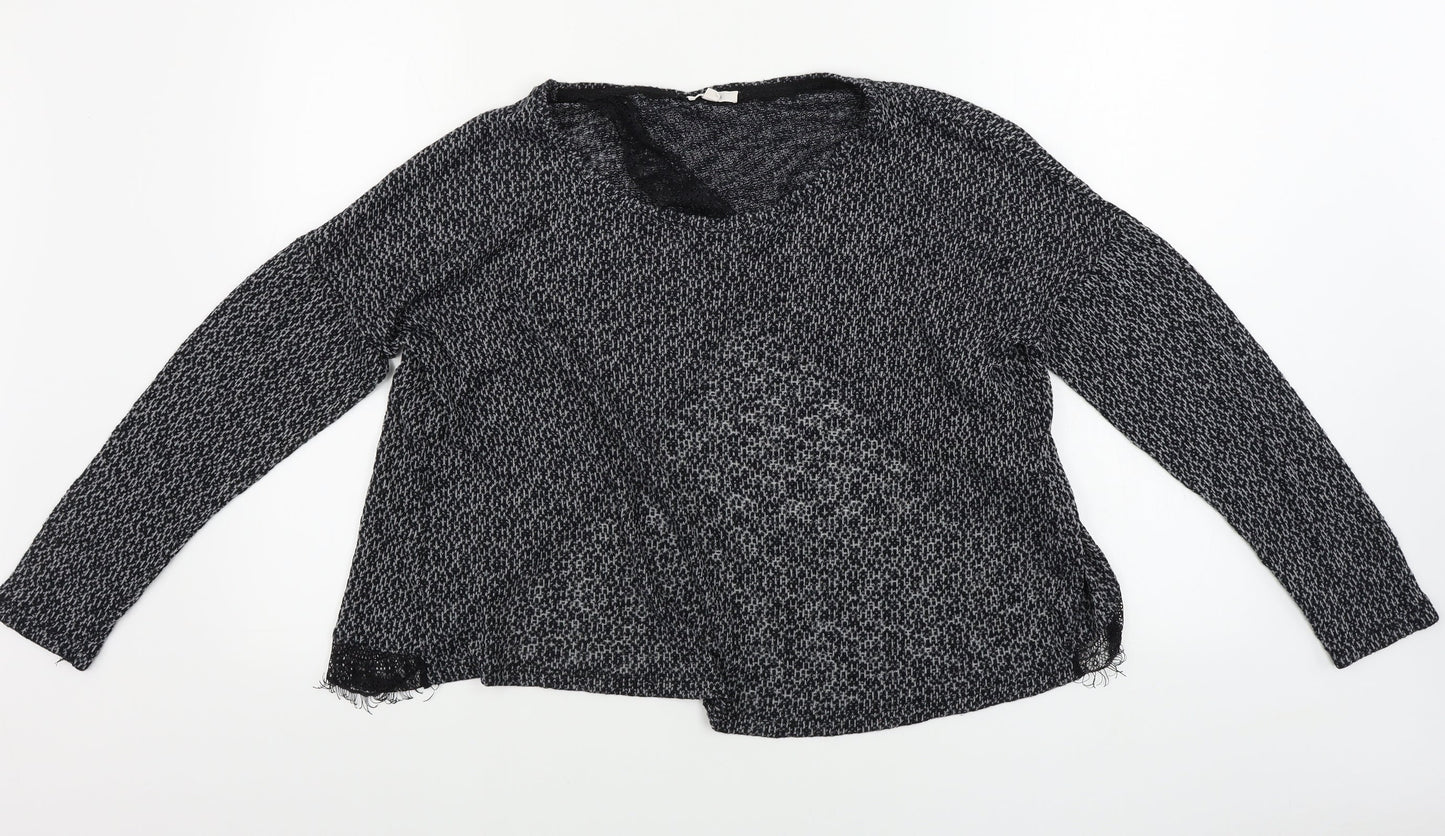 Lily Loves  Womens Grey   Pullover Jumper Size 16