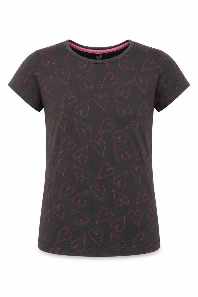 Very  Girls Brown   Basic T-Shirt Size 9 Years
