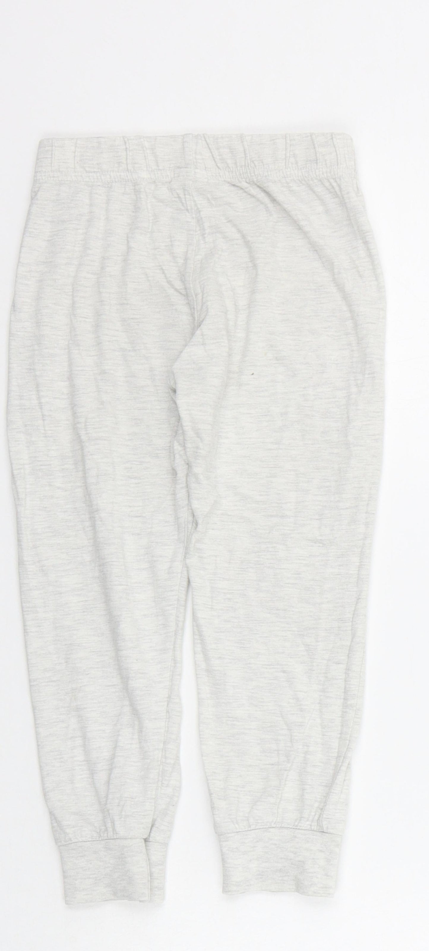 Disney Girls Grey Solid  Top Pyjama Pants Size 3-4 Years