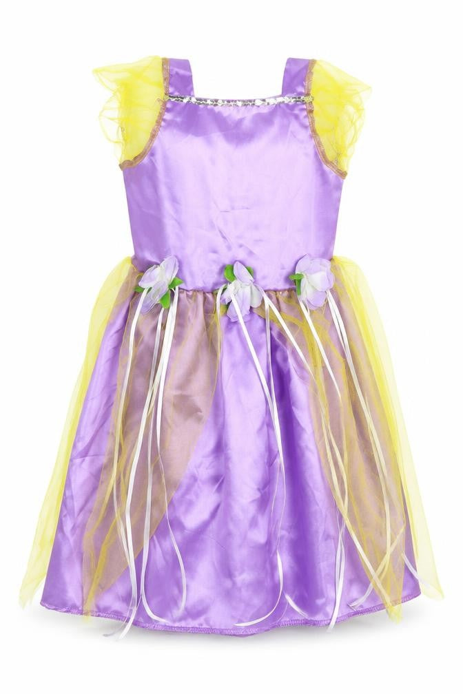 Preworn Girls Purple   A-Line  Size 3 Years  - Sequin detail