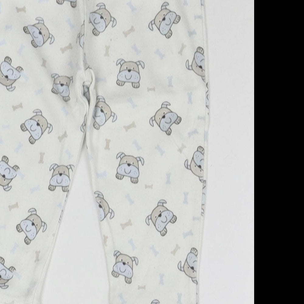 Earlydays Baby Beige Geometric  Jogger Leggings Size 6-9 Months
