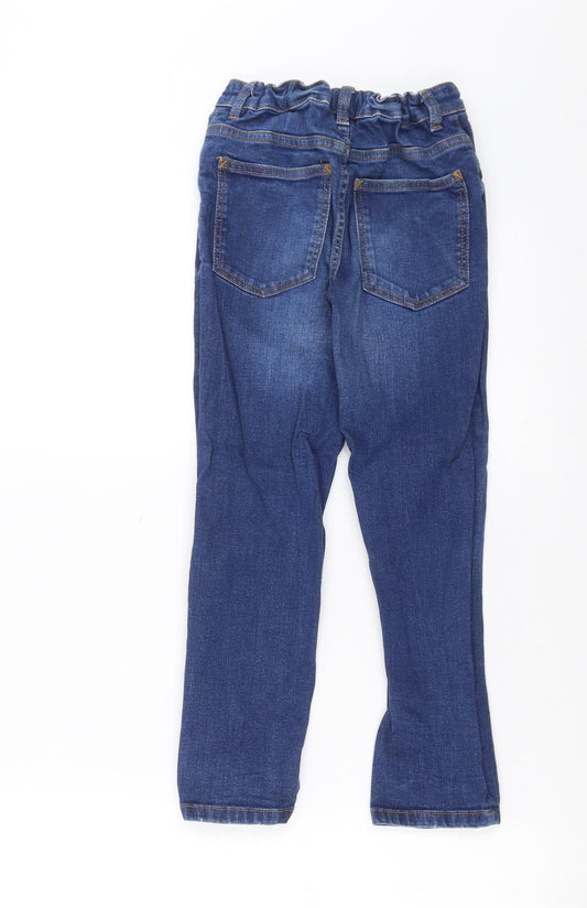 NEXT Girls Blue  Denim Skinny Jeans Size 8 Years
