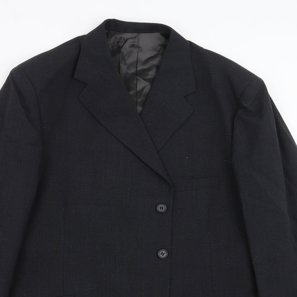 Burleigh Mens Grey   Jacket Suit Jacket Size 44
