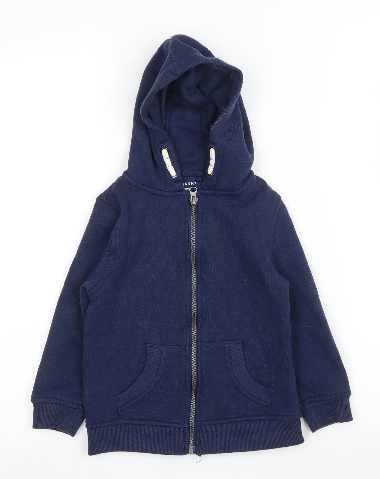 Primark Boys Blue   Full Zip Hoodie Size 3 Years