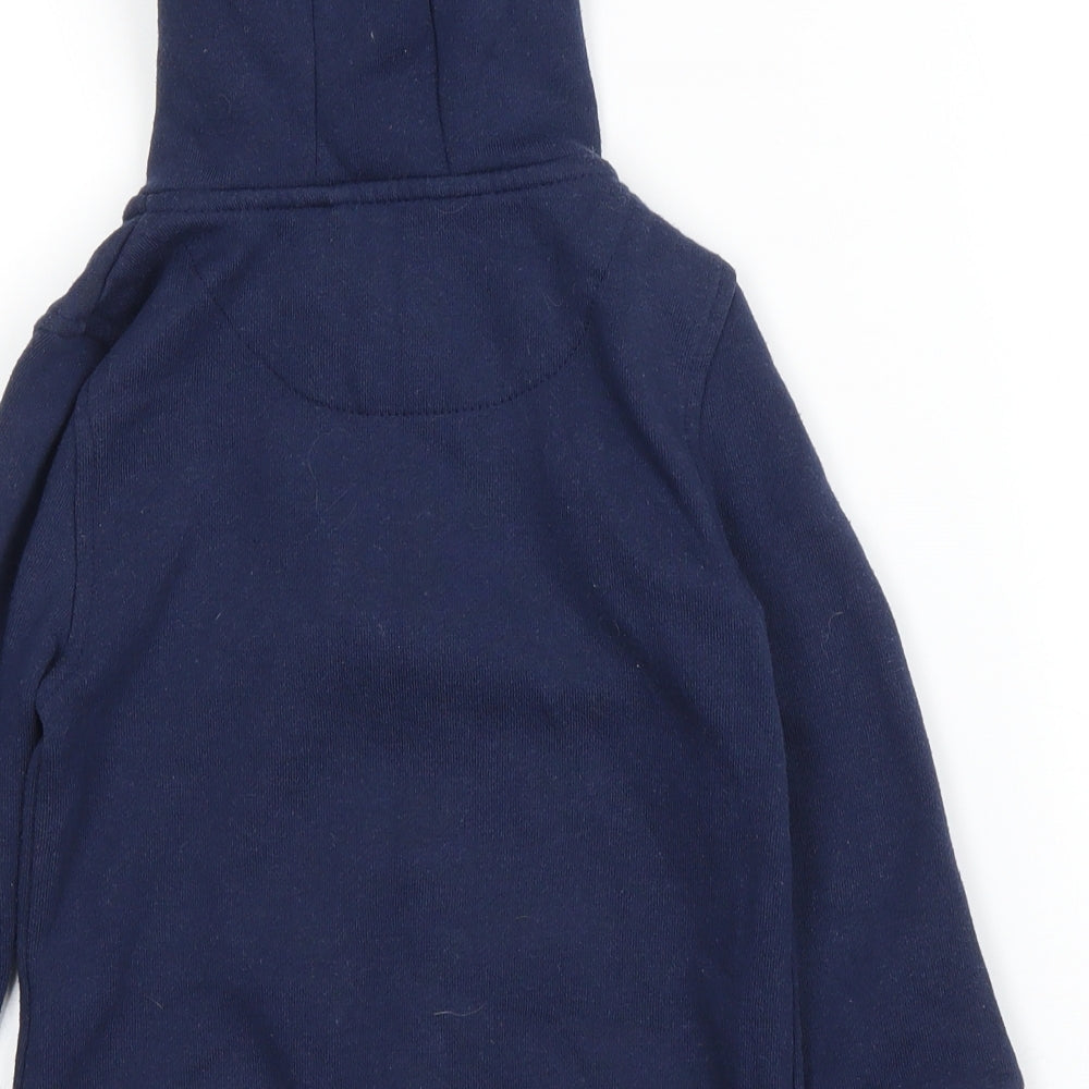 Primark Boys Blue   Full Zip Hoodie Size 3 Years