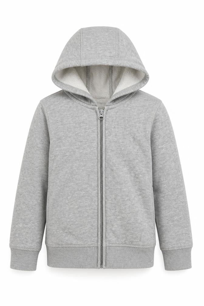 George Boys Grey   Full Zip Hoodie Size 6 Years