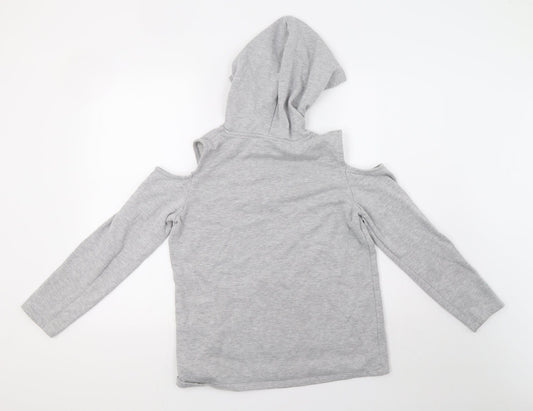 Matalan Womens Grey   Pullover Hoodie Size 10