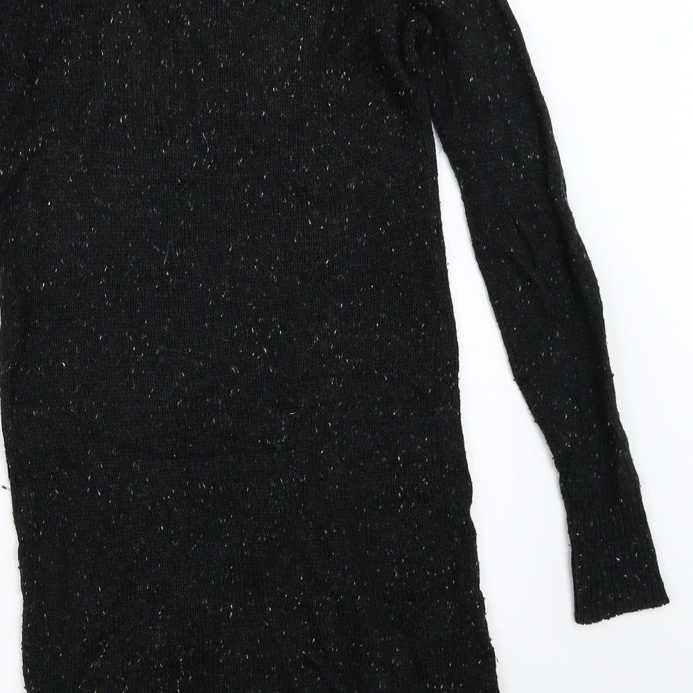 Papaya Womens Black   Tunic Jumper Size 10