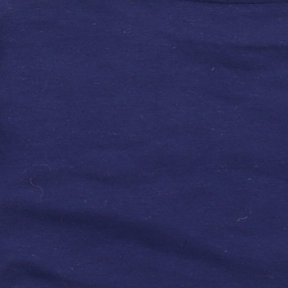 Very Boys Blue   Basic T-Shirt Size 0-3 Months  - christmas reindeer rudolph