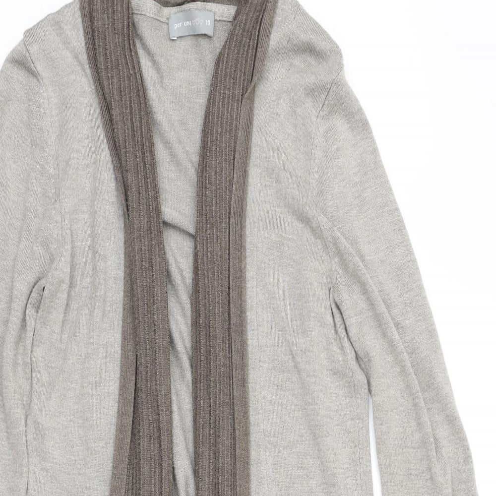 Marks and Spencer Womens Beige   Cardigan Jumper Size 10