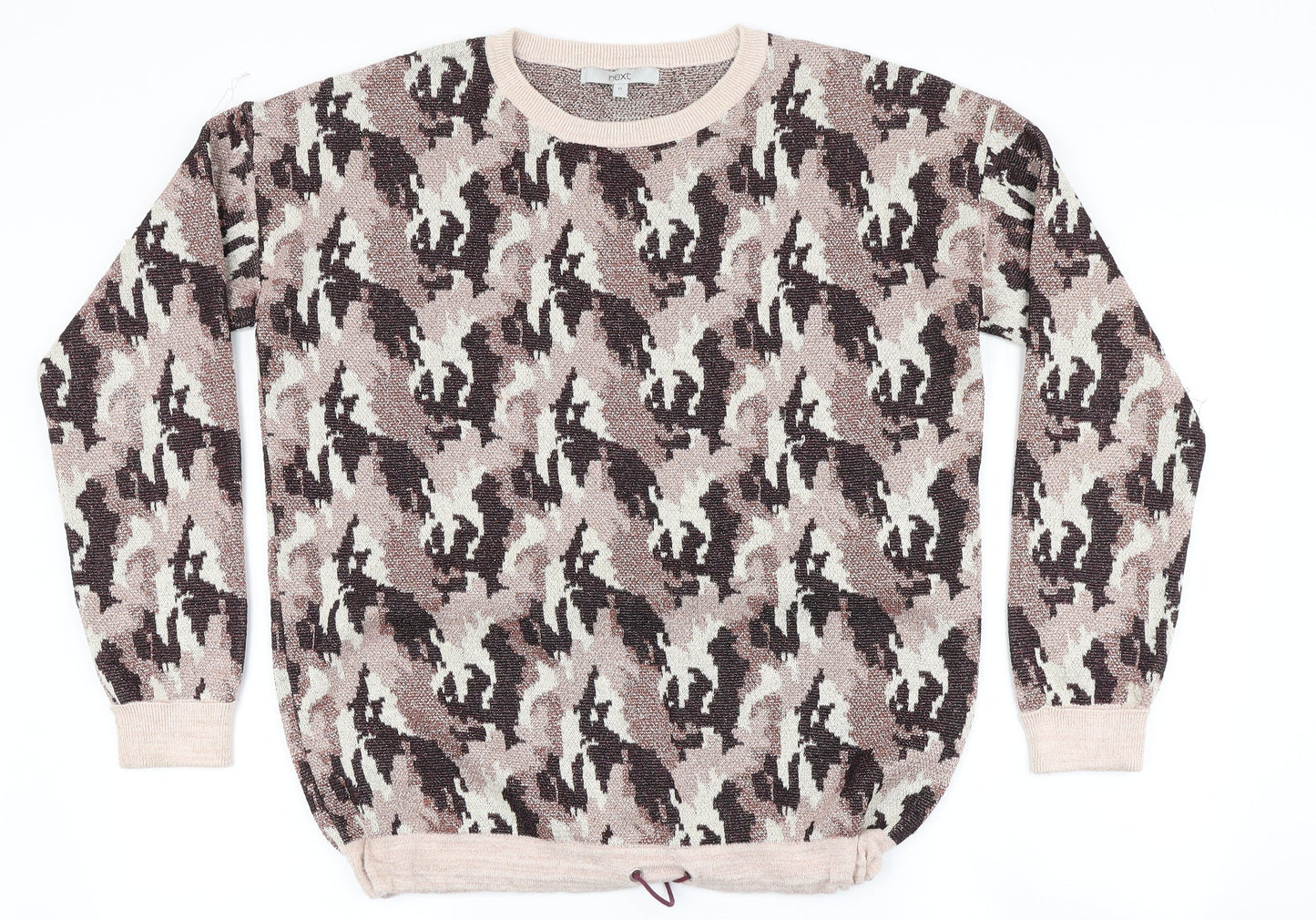 NEXT Womens Multicoloured Animal Print  Pullover Jumper Size 12