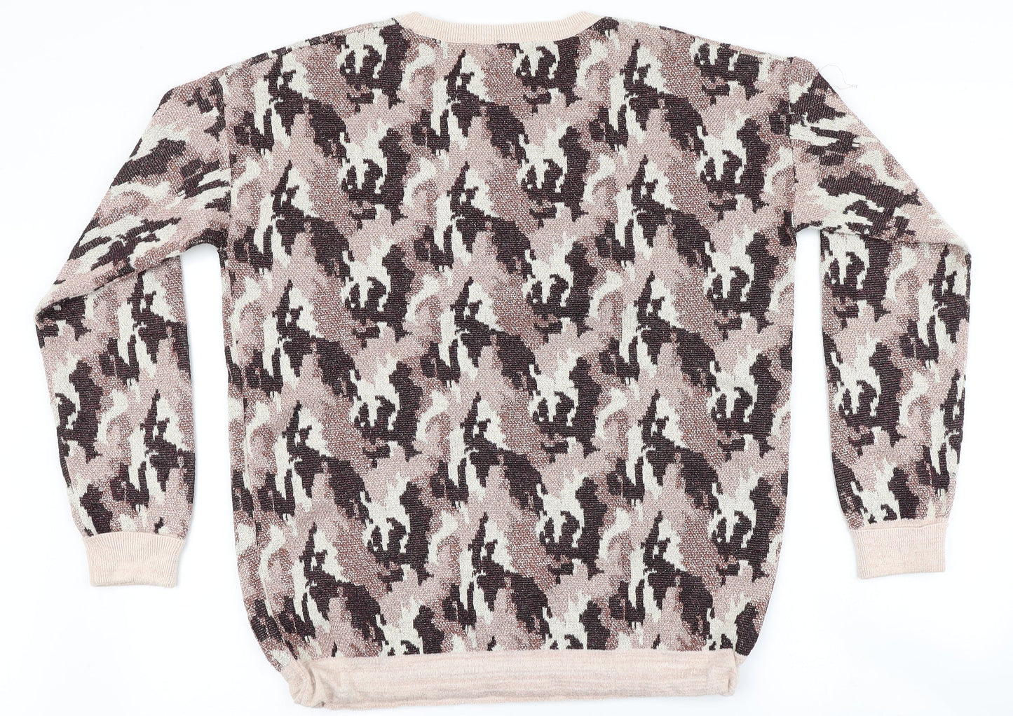 NEXT Womens Multicoloured Animal Print  Pullover Jumper Size 12
