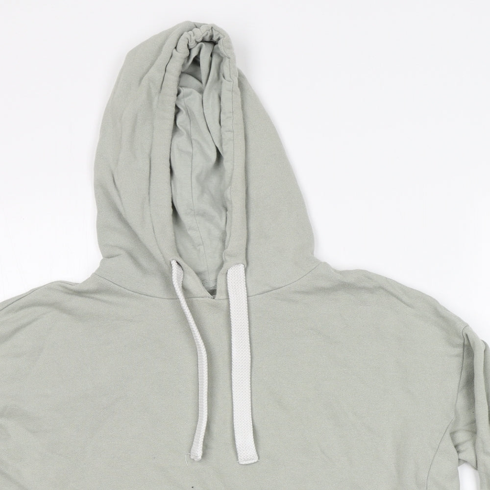 Sinsay Womens Green   Pullover Hoodie Size XS