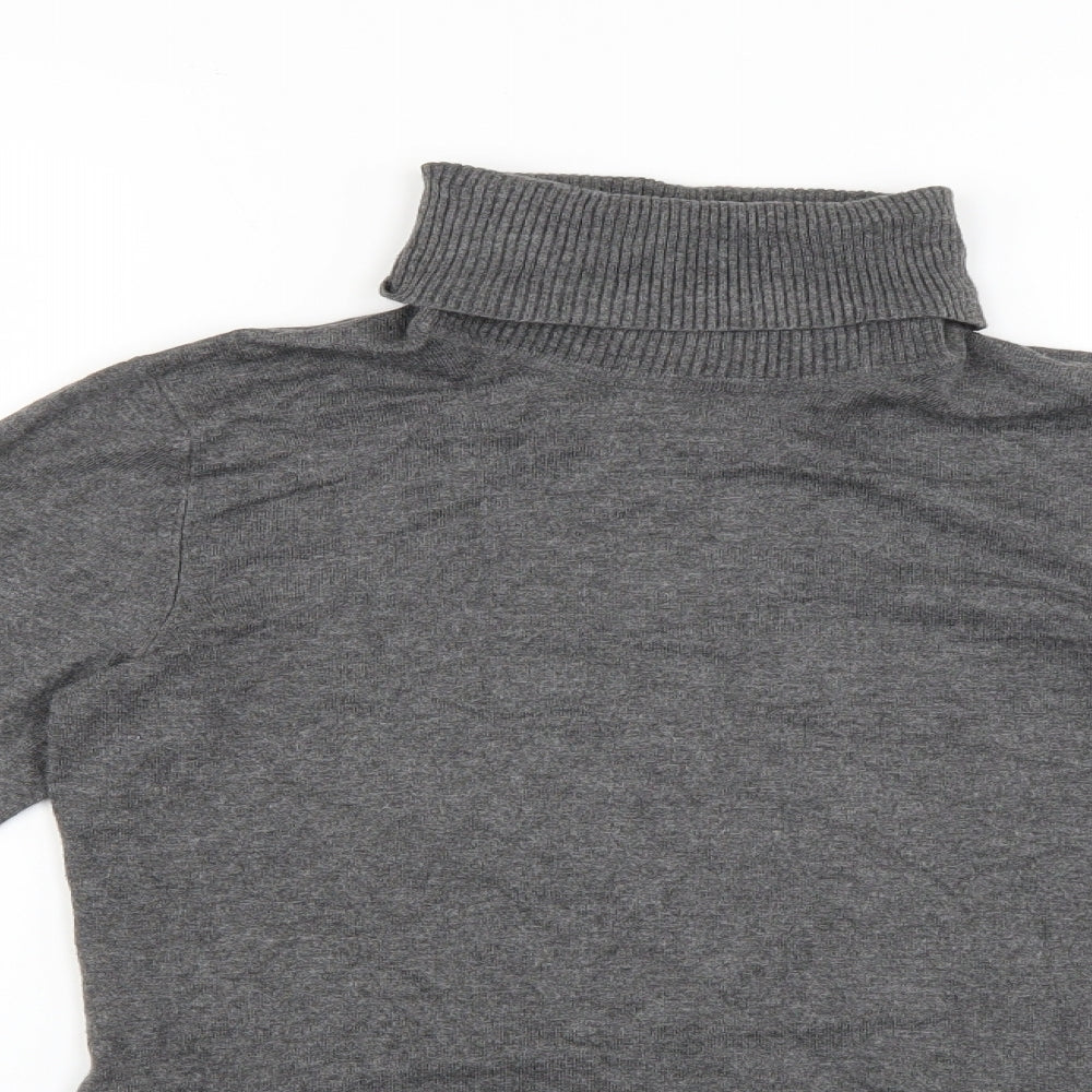 Soaked in Luxury Womens Grey   Basic Blouse Size S