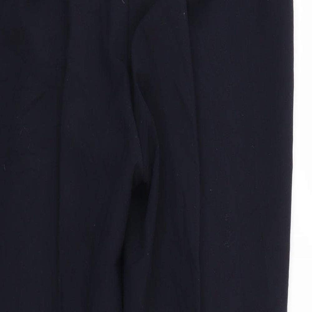 Marks and Spencer Womens Blue   Trousers  Size 10 L25 in