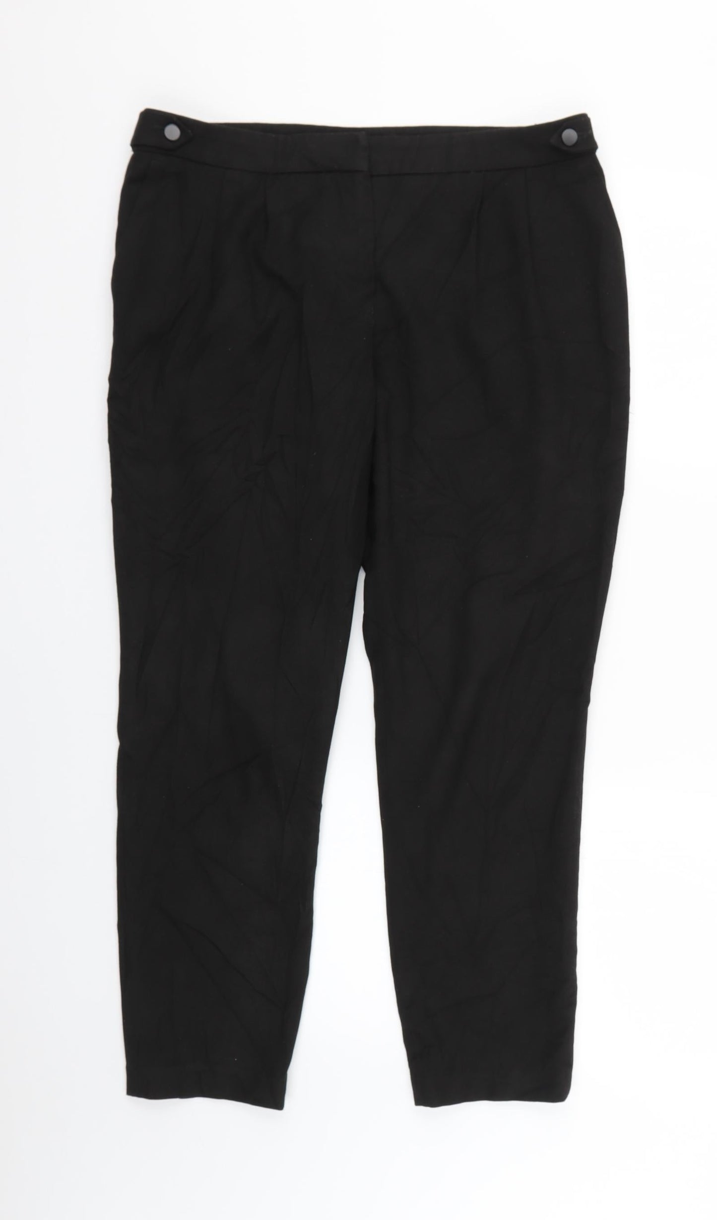 NEXT Womens Black   Sweatpants Trousers Size 12 L25 in