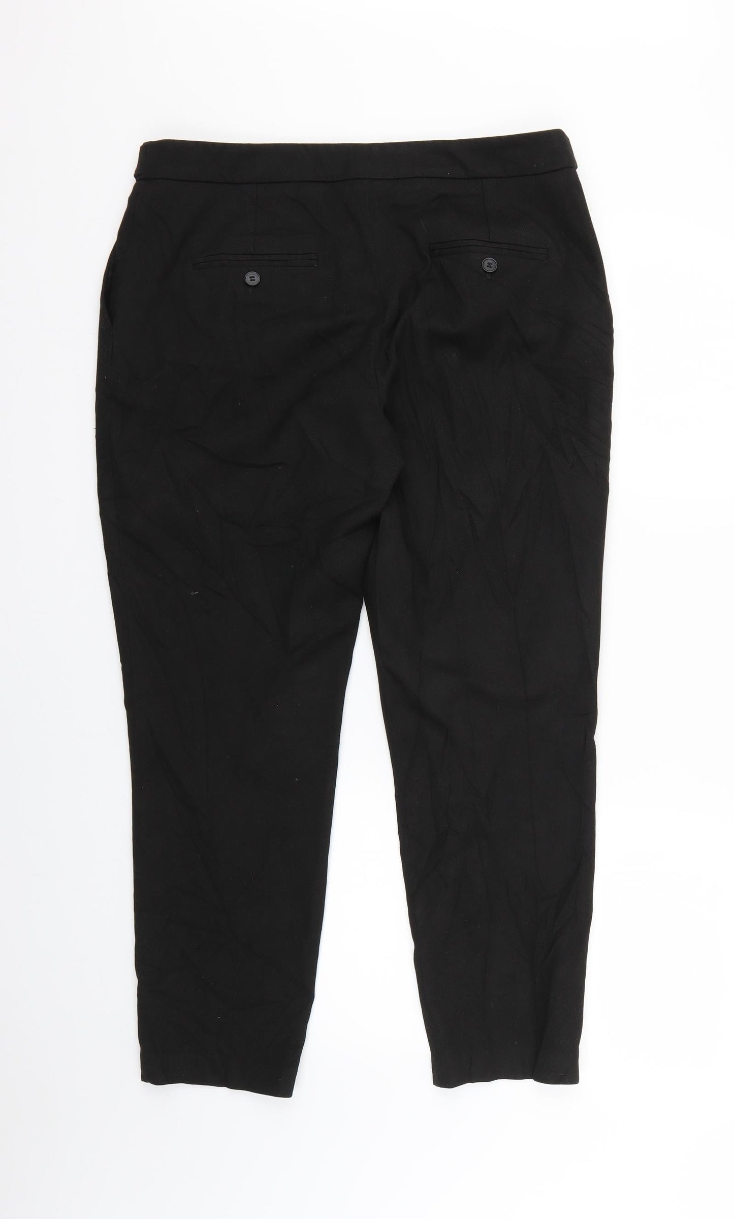 NEXT Womens Black   Sweatpants Trousers Size 12 L25 in