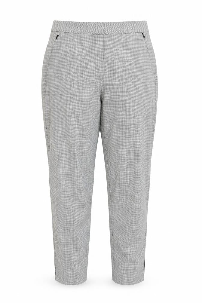 Marks and Spencer Womens Multicoloured Check  Trousers  Size 12 L27 in