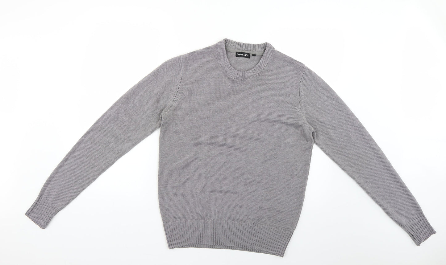 d&h men Womens Grey   Pullover Jumper Size L
