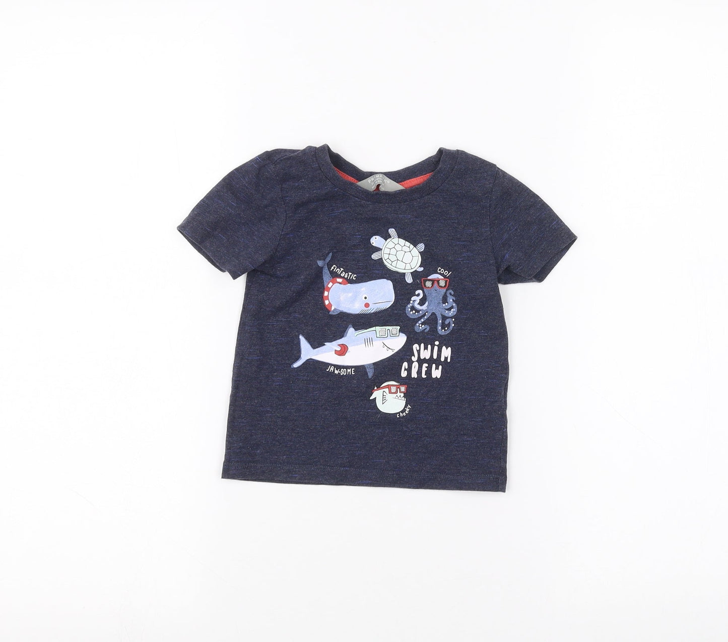 Primark Baby Blue   Basic T-Shirt Size 12-18 Months