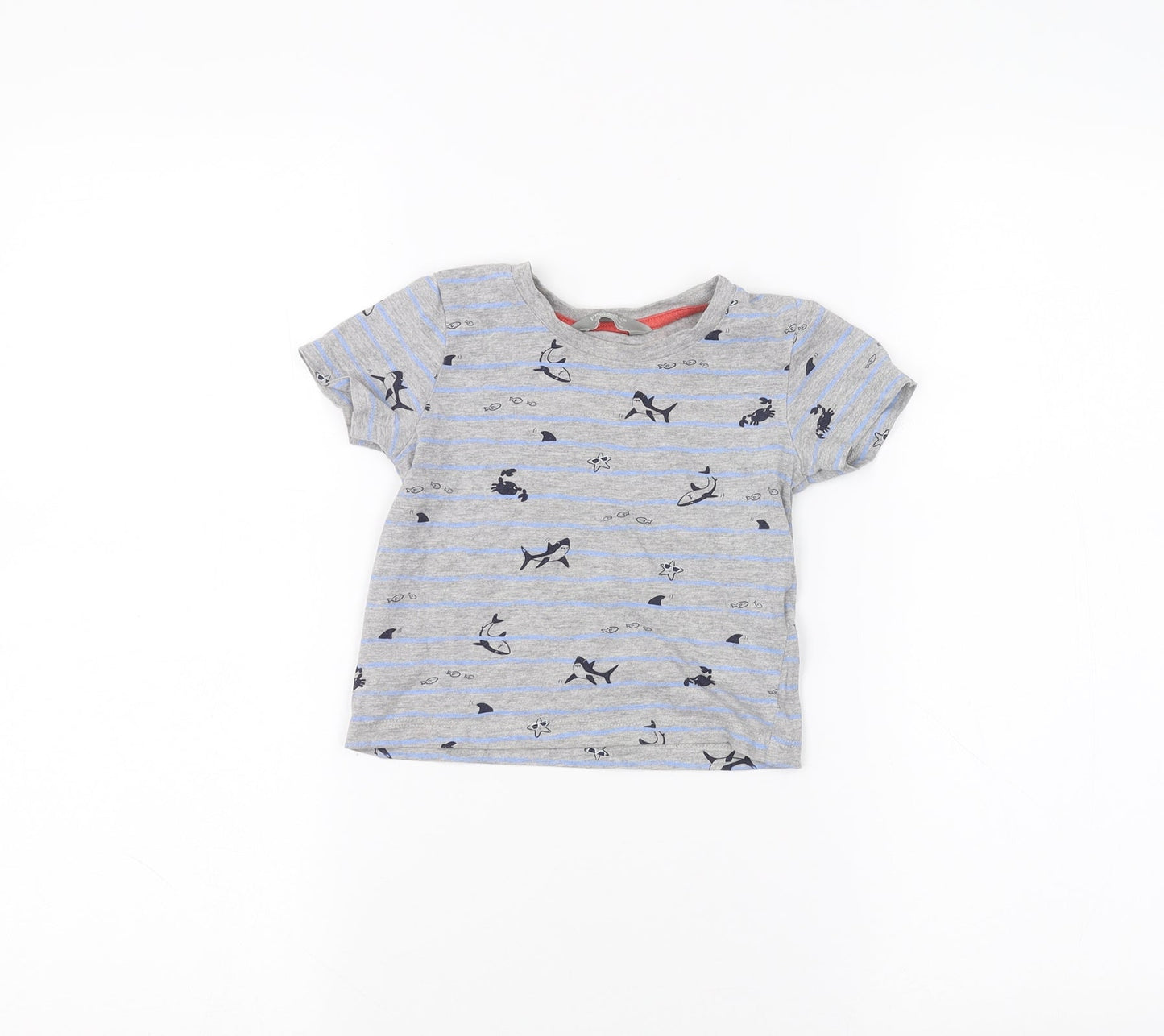 Primark Baby Grey   Basic T-Shirt Size 12-18 Months