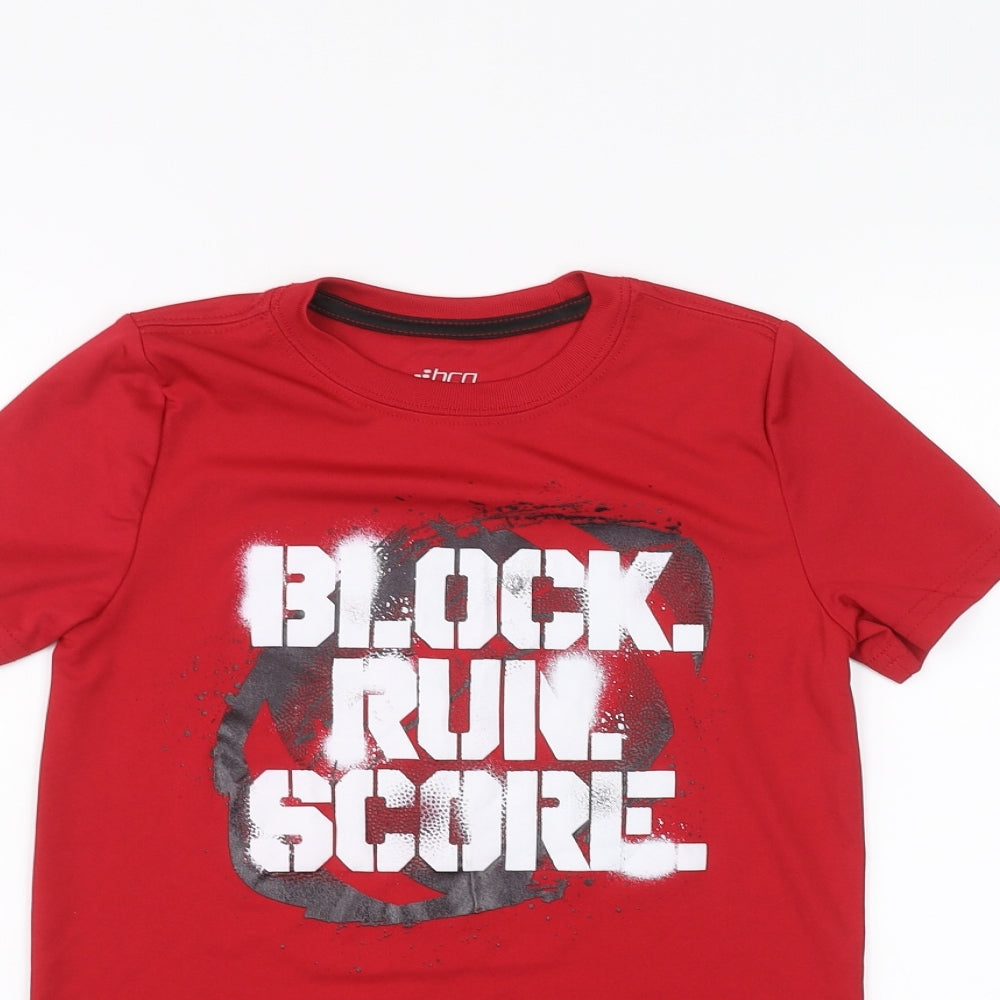 BCG Mens Red    T-Shirt Size S