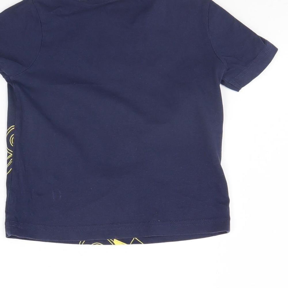 TU Baby Blue   Basic T-Shirt Size 18-24 Months  - CAR