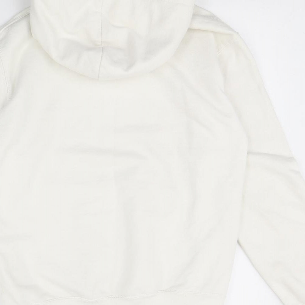 AWD Womens White   Pullover Hoodie Size S