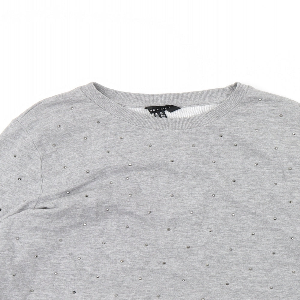 New Look Womens Grey   Pullover Jumper Size 14