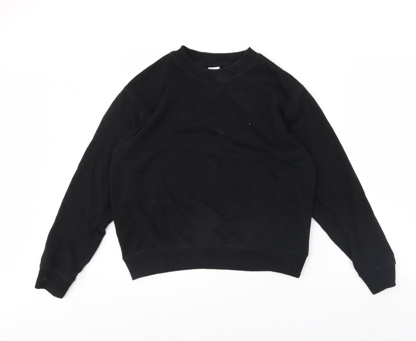 H&M Womens Black   Pullover Jumper Size S