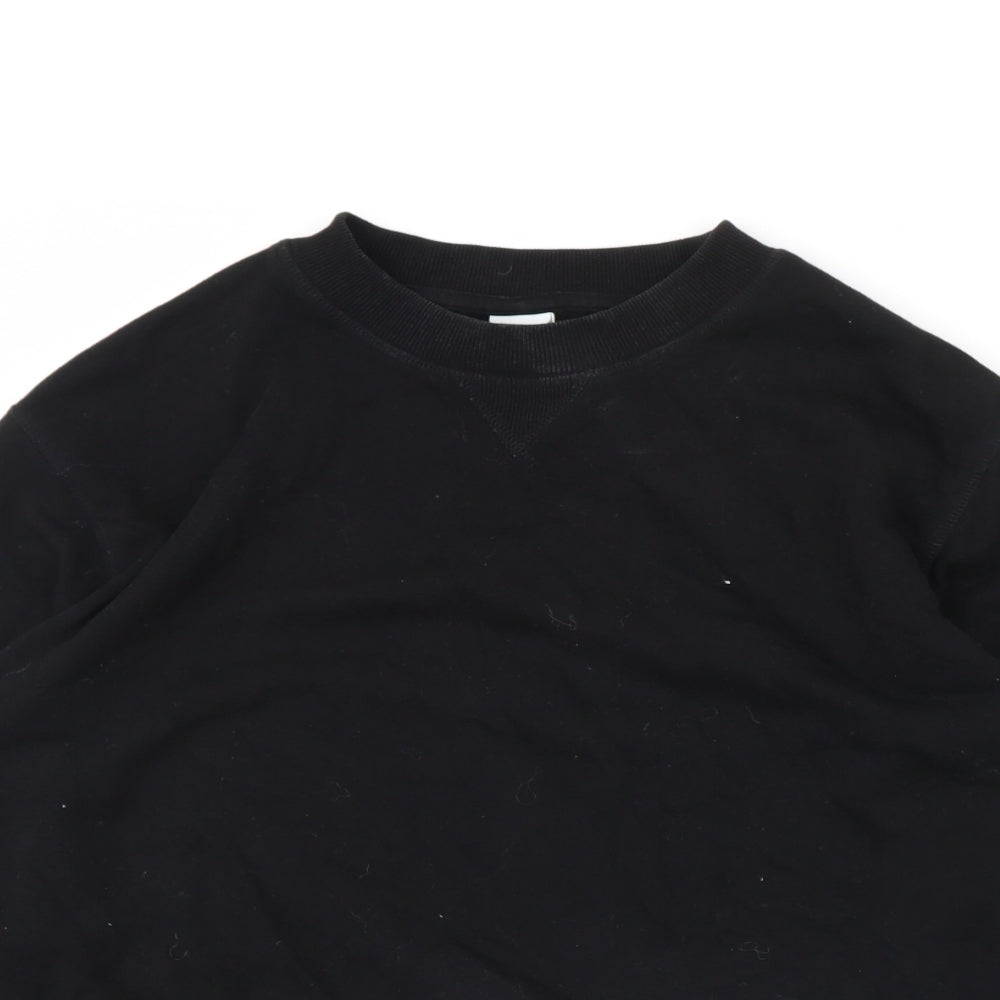 H&M Womens Black   Pullover Jumper Size S
