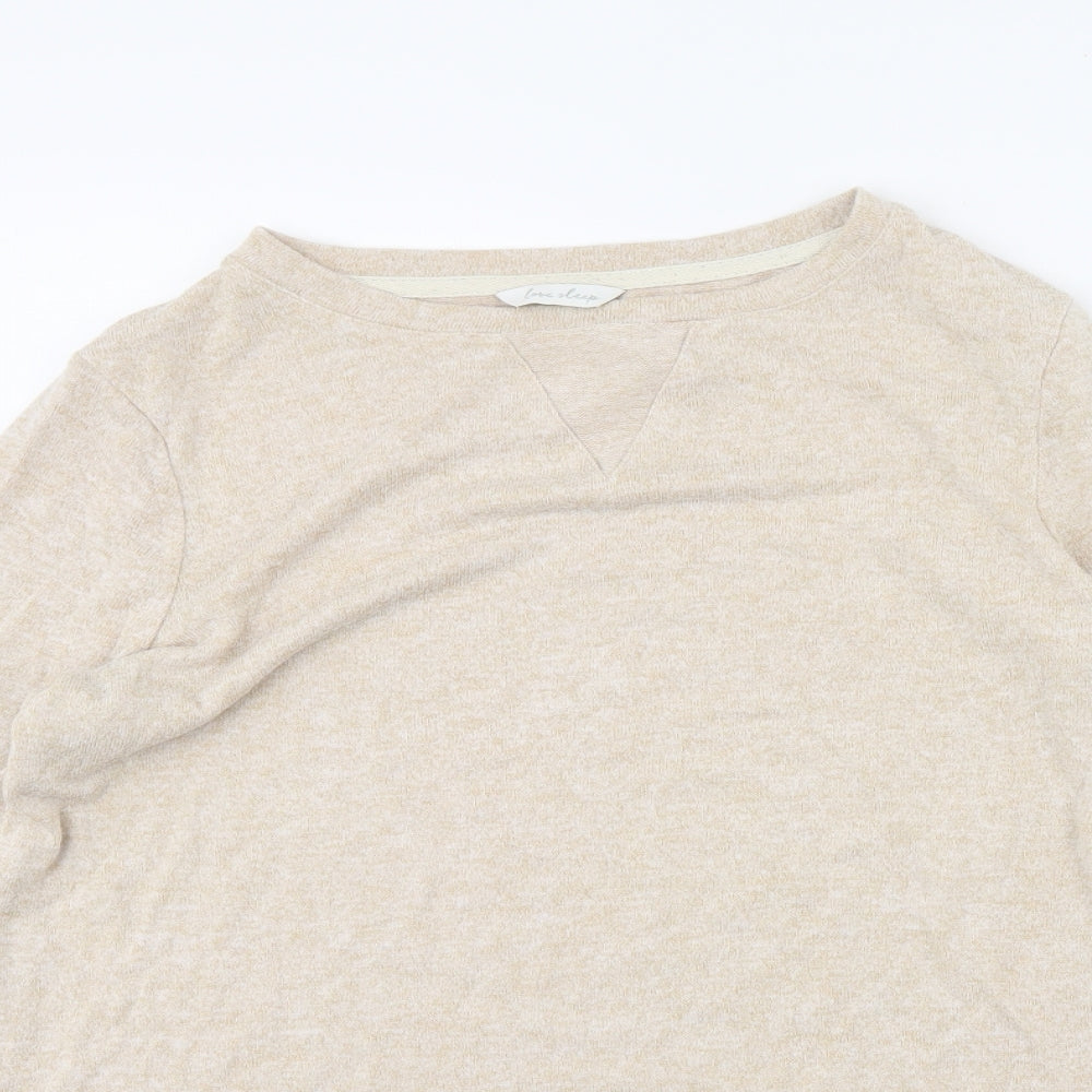 m&s Womens Beige   Pullover Jumper Size 10