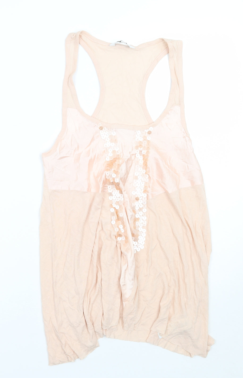 Newlook Womens Pink   Basic Tank Size 12