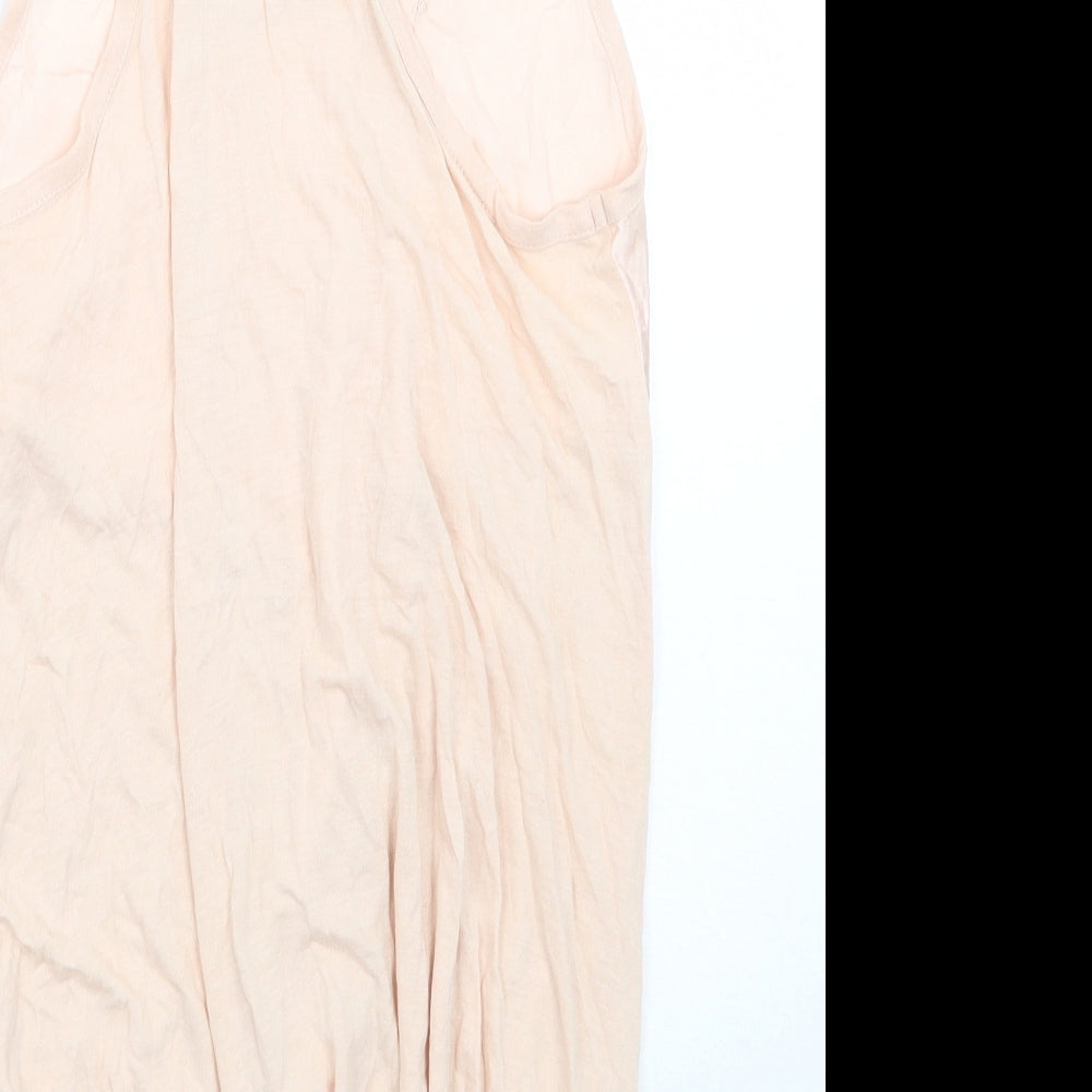 Newlook Womens Pink   Basic Tank Size 12