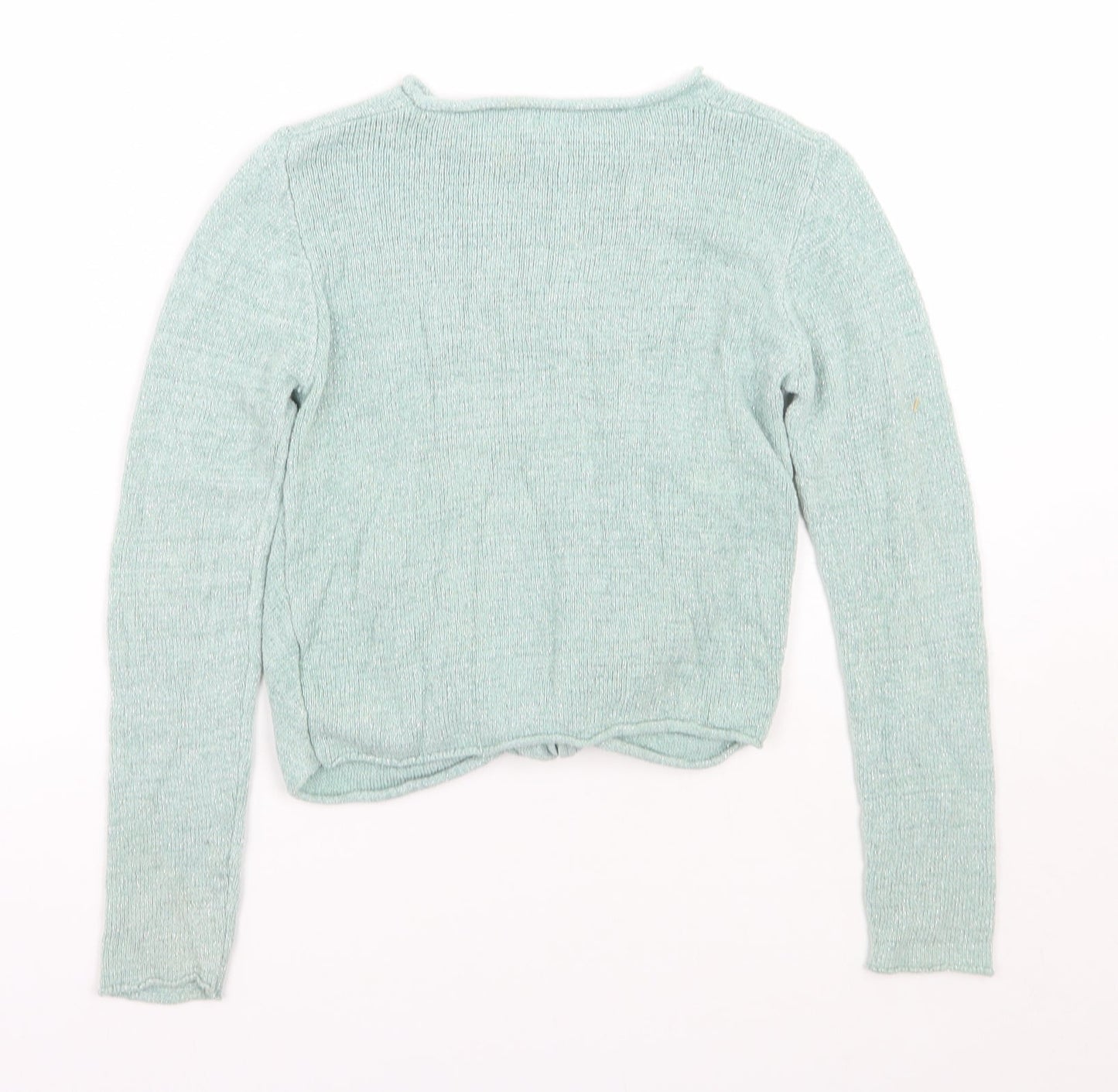 NEXT Girls Green   Pullover Jumper Size 8 Years