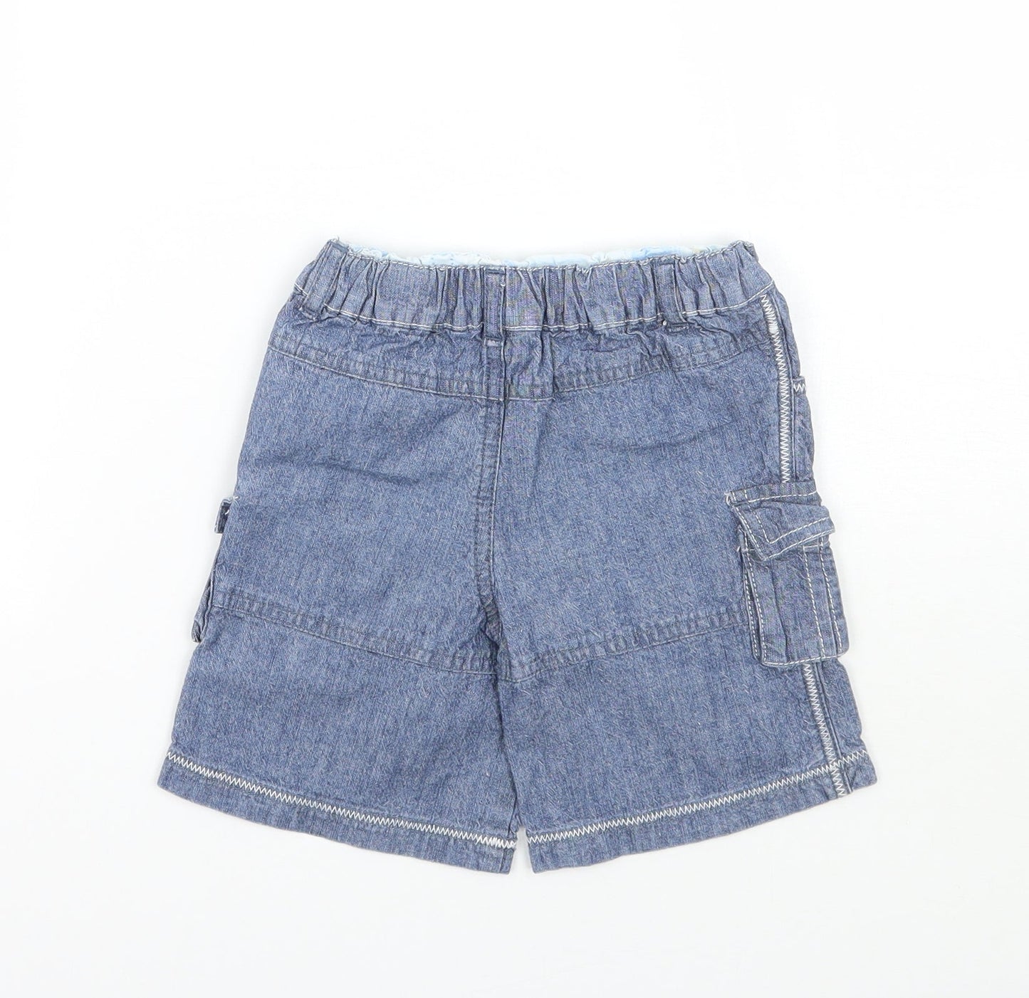 Mini mode Boys Blue   Capri Jeans Size 9-12 Months