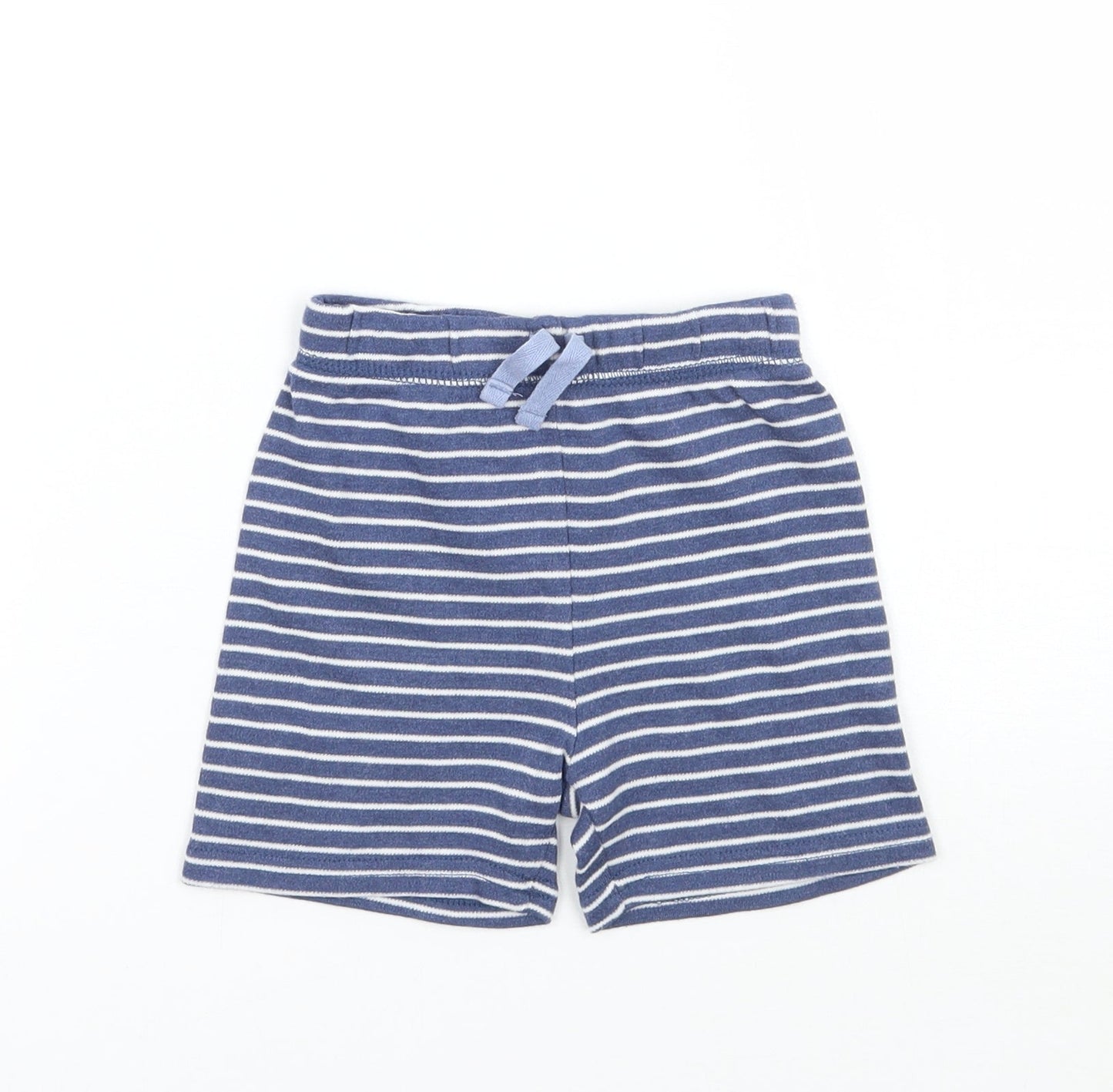 George Baby Blue Striped  Sweatpants Trousers Size 6-9 Months