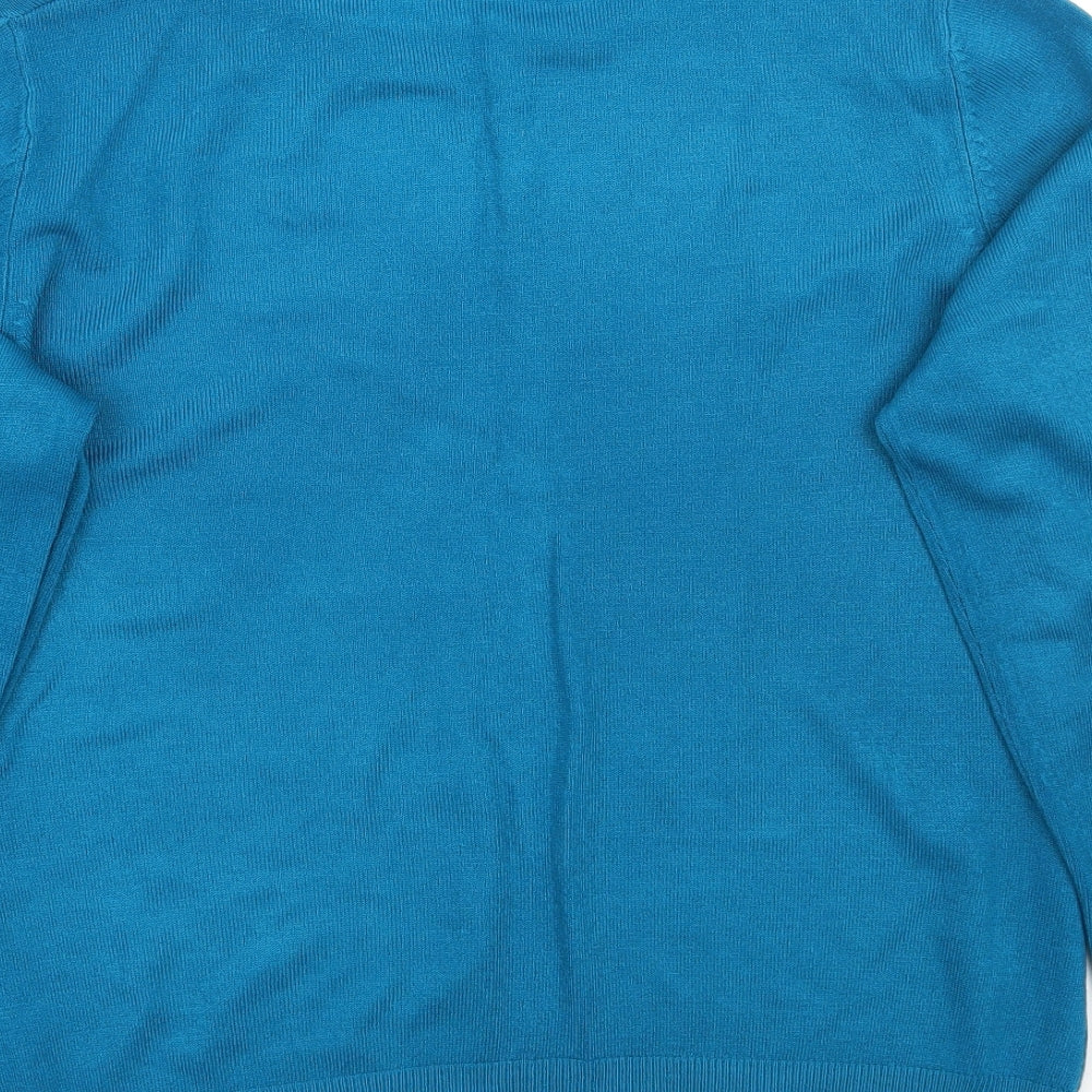 BHS Womens Blue   Pullover Jumper Size 14