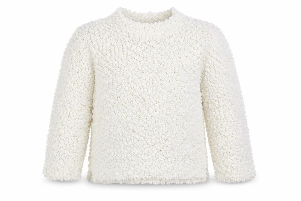 Marks and Spencer Girls Ivory   Pullover Jumper Size 2-3 Years