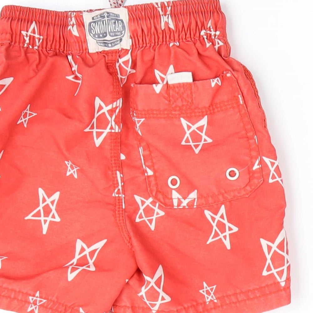 NEXT Boys Red   Cropped Trousers Size 18-24 Months  - Start Print Shorts