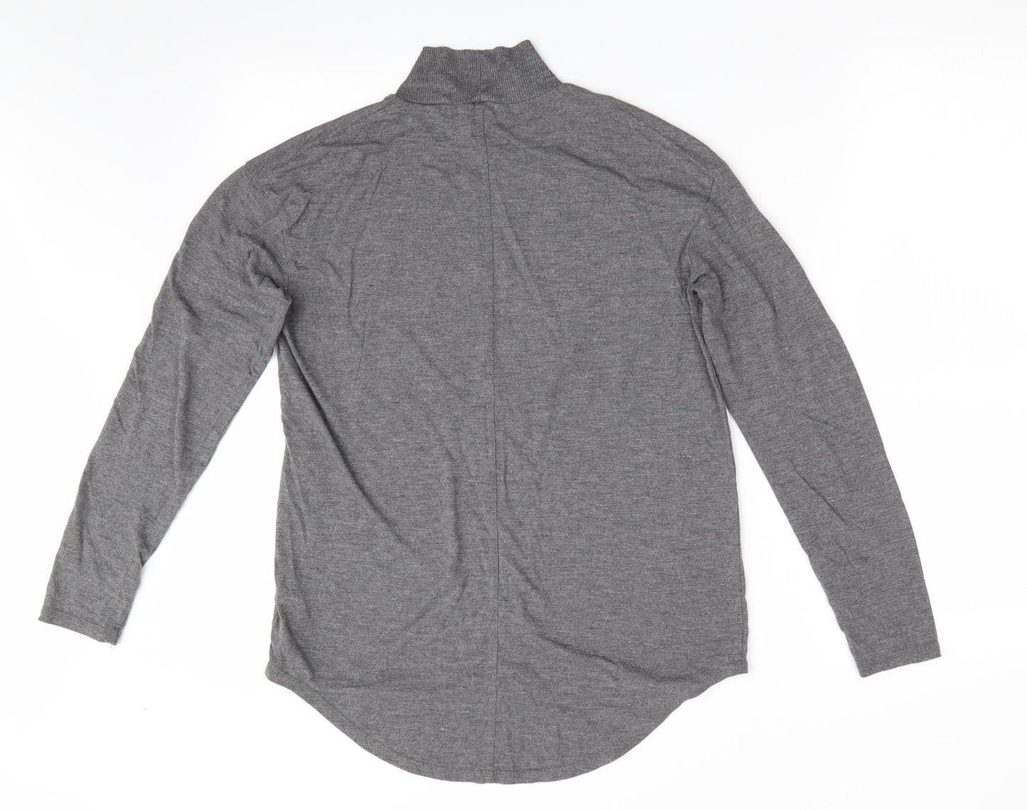 NEXT Womens Grey   Pullover Jumper Size 8  - Subtle pink glitter effect
