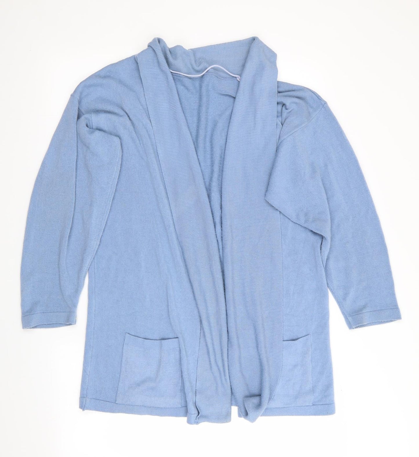 Preworn Womens Blue   Cardigan Jumper