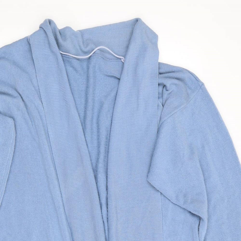 Preworn Womens Blue   Cardigan Jumper