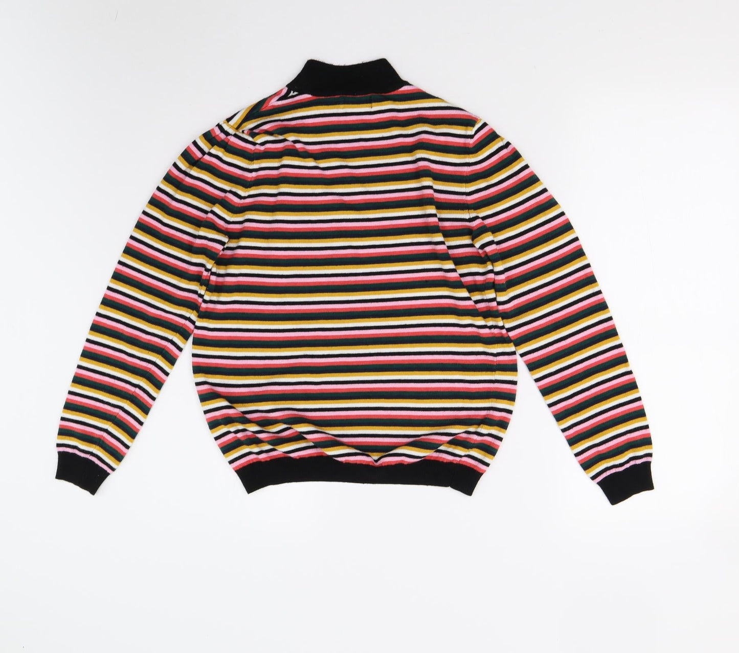 Papaya Womens Multicoloured Striped Knit Pullover Jumper Size 14