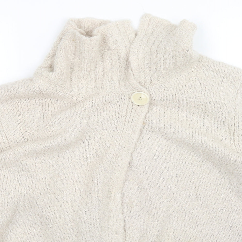 Pure dash Womens Beige   Cardigan Jumper Size 20