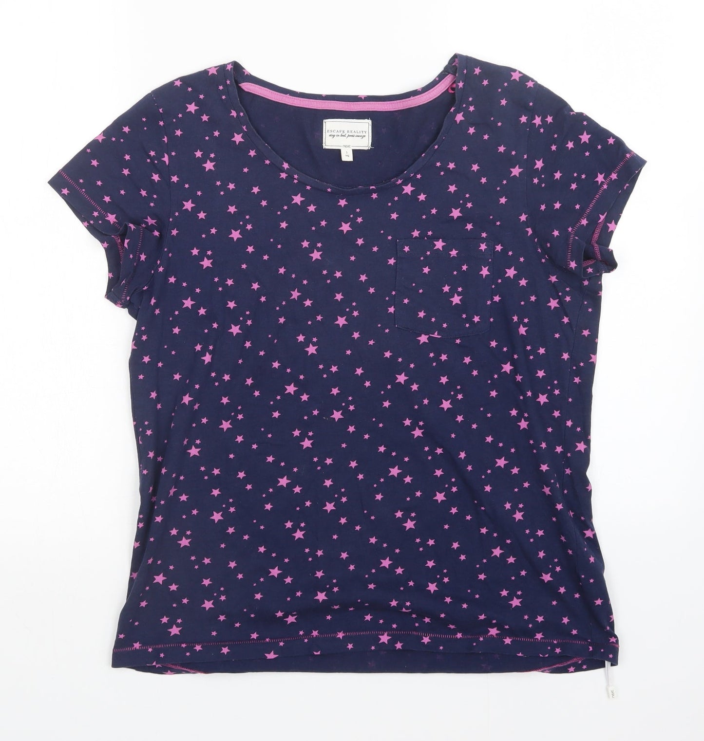 NEXT Womens Multicoloured Polka Dot  Top Pyjama Top Size S