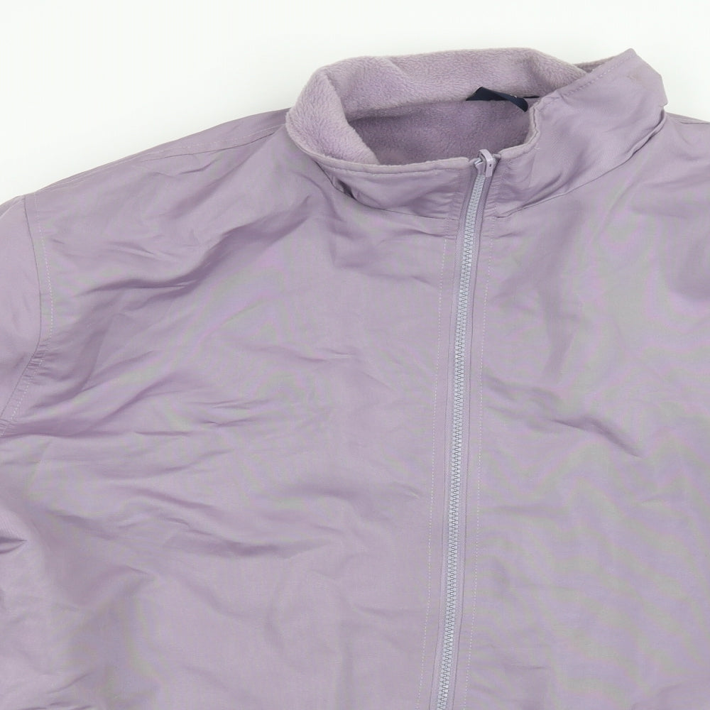 Cotton Traders Womens Purple   Rain Coat Coat