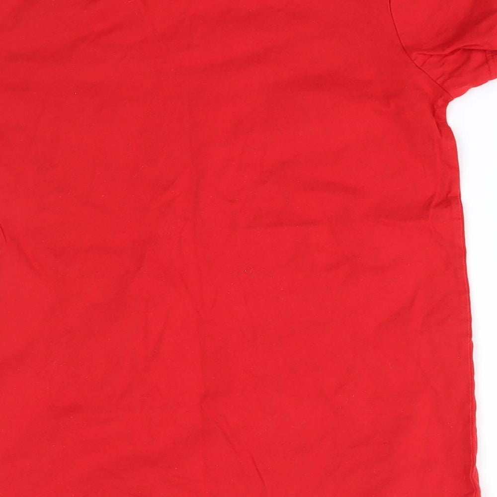 LFC Boys Red   Basic T-Shirt Size 11-12 Years  - champions 19/20