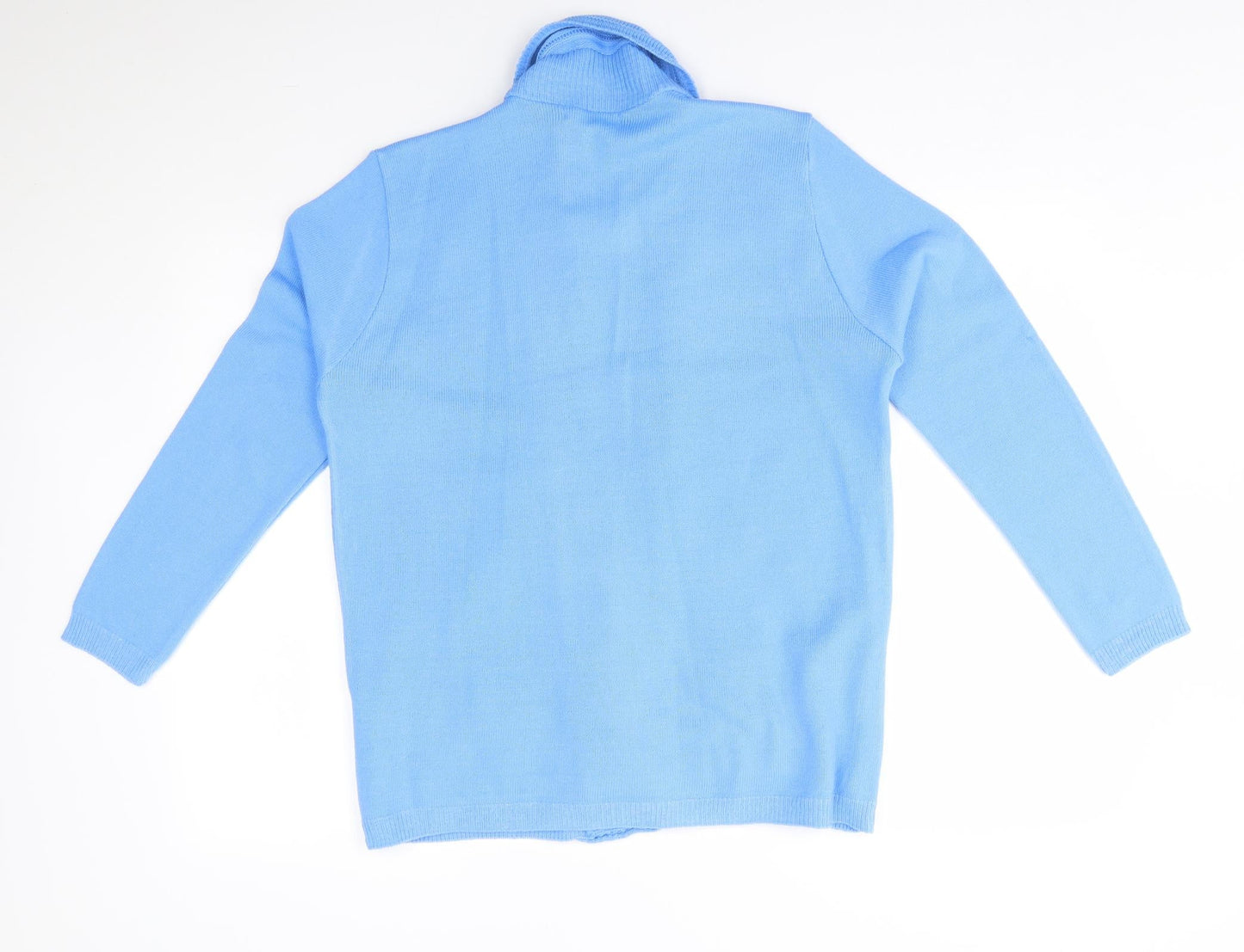 Envy Womens Blue   Cardigan Jumper Size M