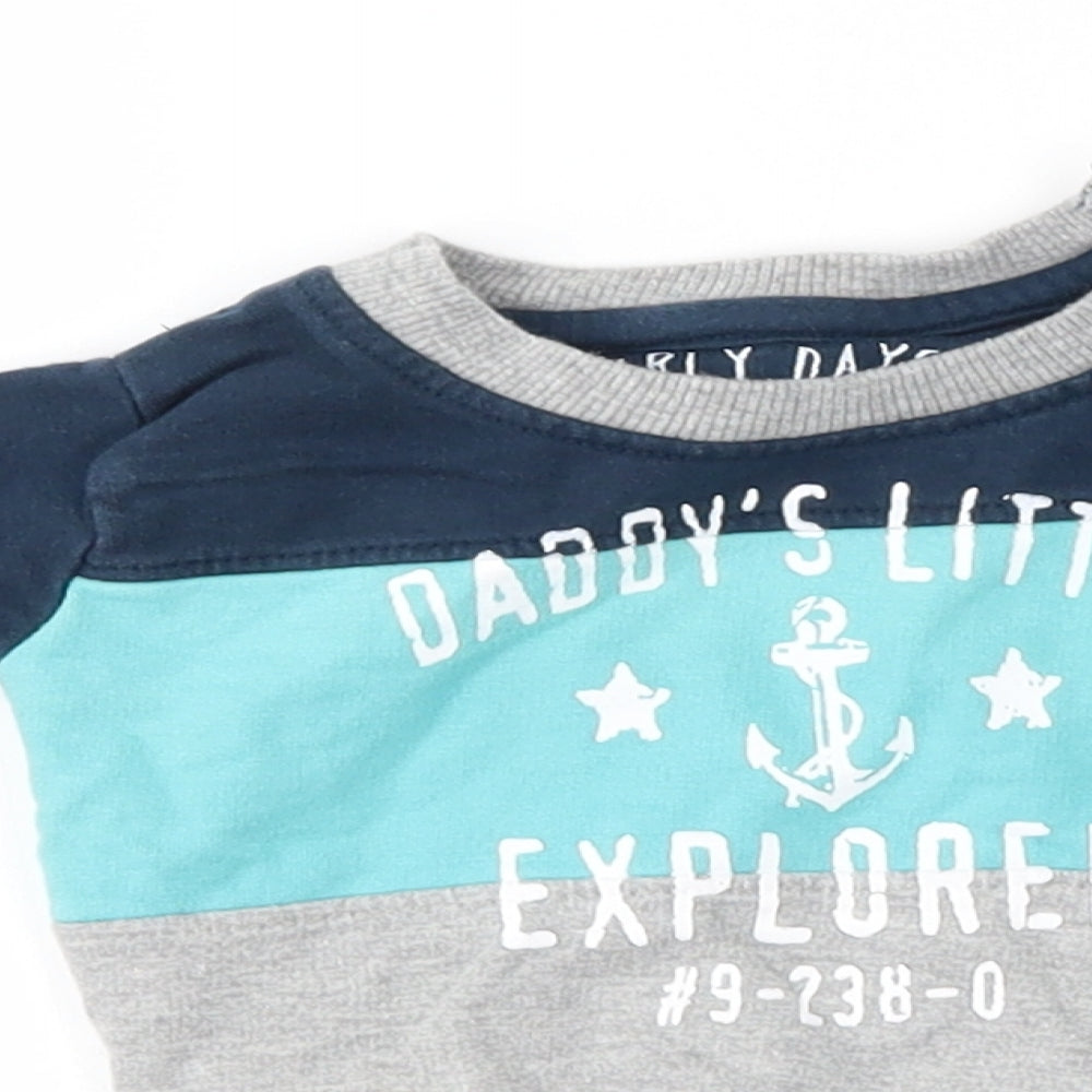 Early days Baby Grey   Pullover Jumper Size 3-6 Months